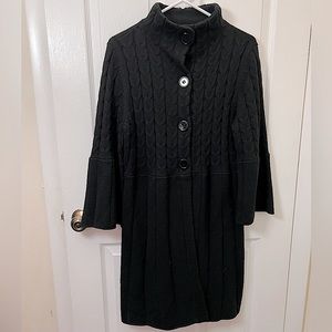The Limited XL 3/4 Sleeve Long Sweater w/ Bell Sleeves